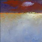 Jan Groenhart Night is falling painting